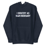 I Identify As Non-Bidenary Premium Hoodie