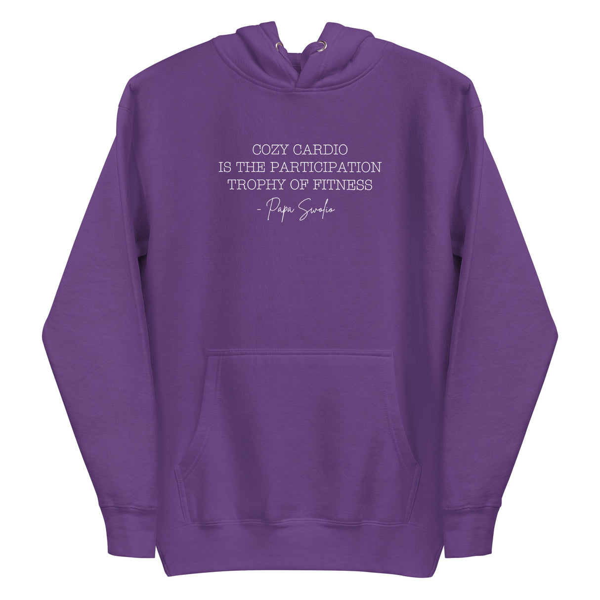 Cozy Cardio Is The Participation Trophy Of Fitness Premium Hoodie