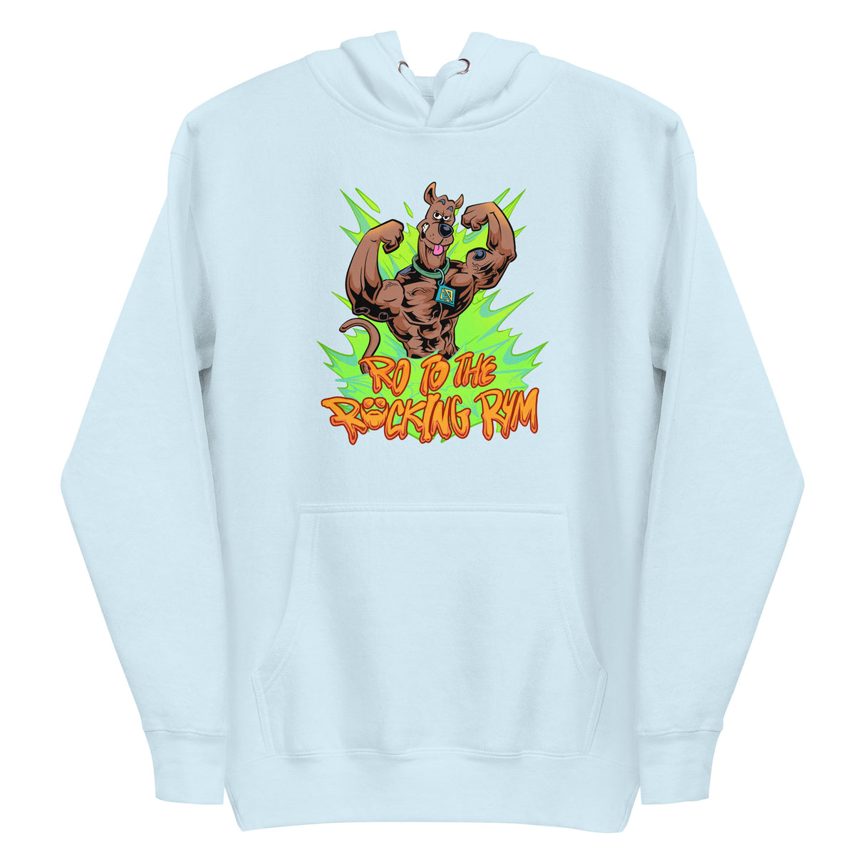 Scooby Go To The F*cking Gym Premium Hoodie