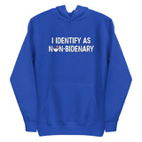 I Identify As Non-Bidenary Premium Hoodie