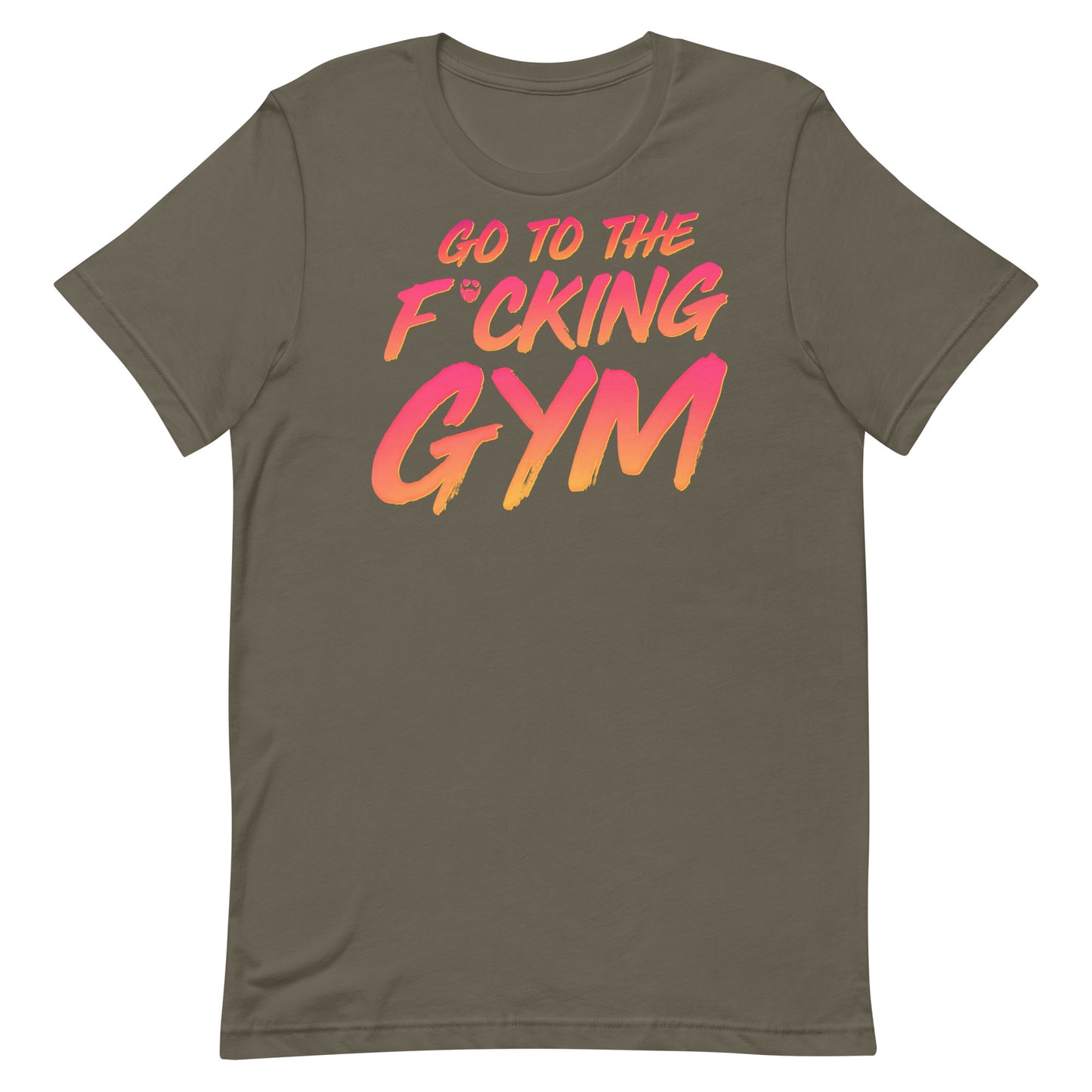 Go To The F*cking Gym Sunset T-Shirt