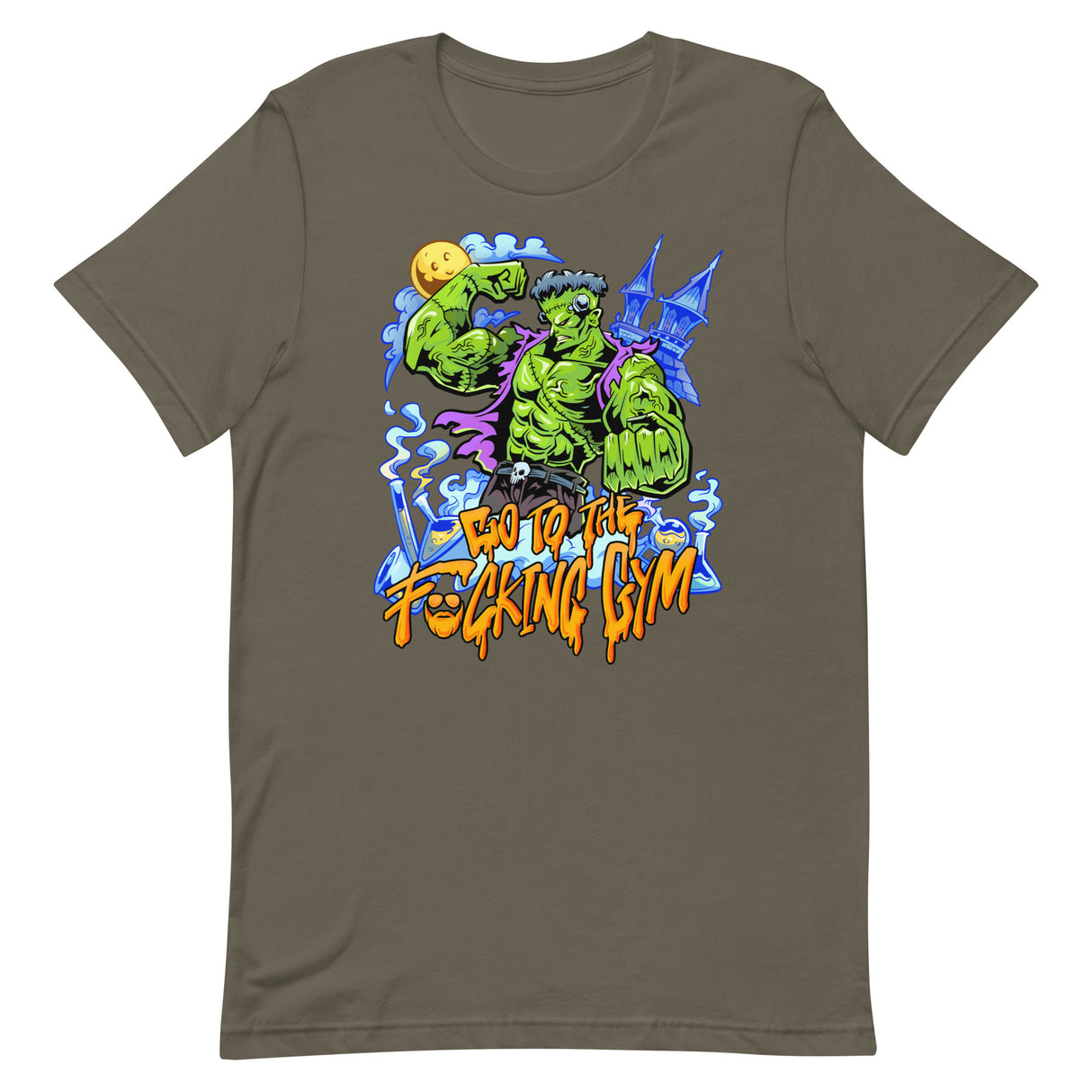 Frankenstein Go To The F*cking Gym T-Shirt