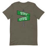 Corner of STFU and GTTFG T-Shirt