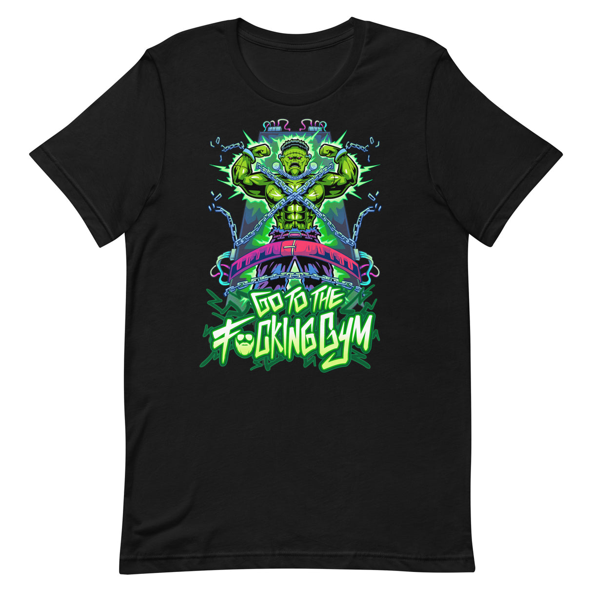 Frankenstein Go To The F*cking Gym T-Shirt