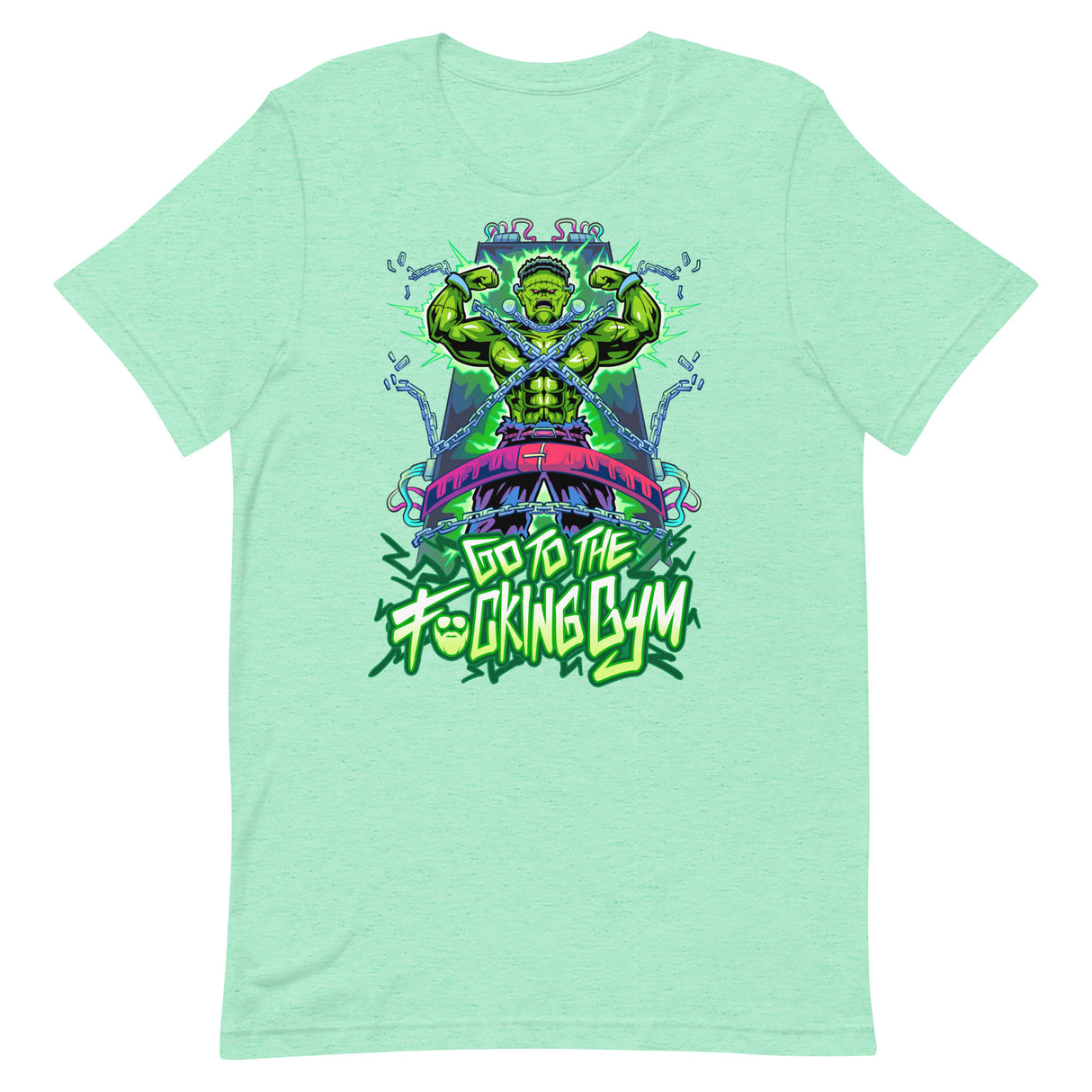 Frankenstein Go To The F*cking Gym T-Shirt