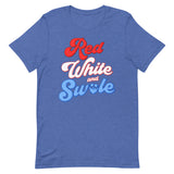 Red, White and Swole (Groovy) T-Shirt