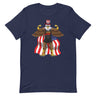 Flexing Bald Eagle Go To The F*cking Gym T-Shirt