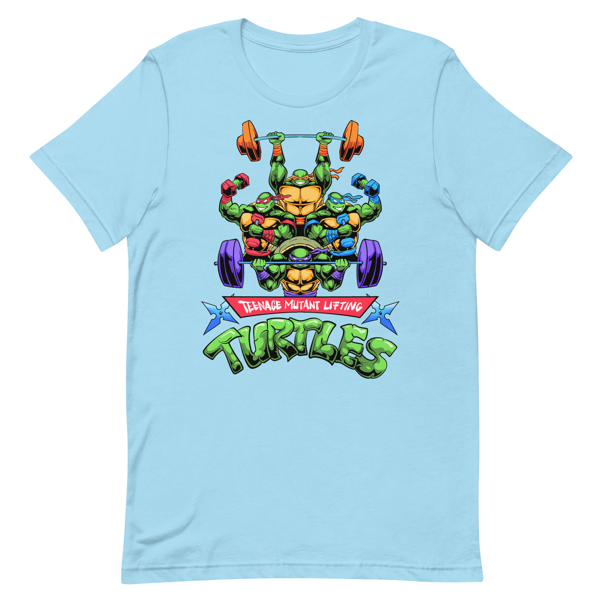 Teenage Mutant Lifting Turtles T-Shirt