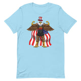 Flexing Bald Eagle Go To The F*cking Gym T-Shirt