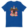 Flexing Bald Eagle Go To The F*cking Gym T-Shirt