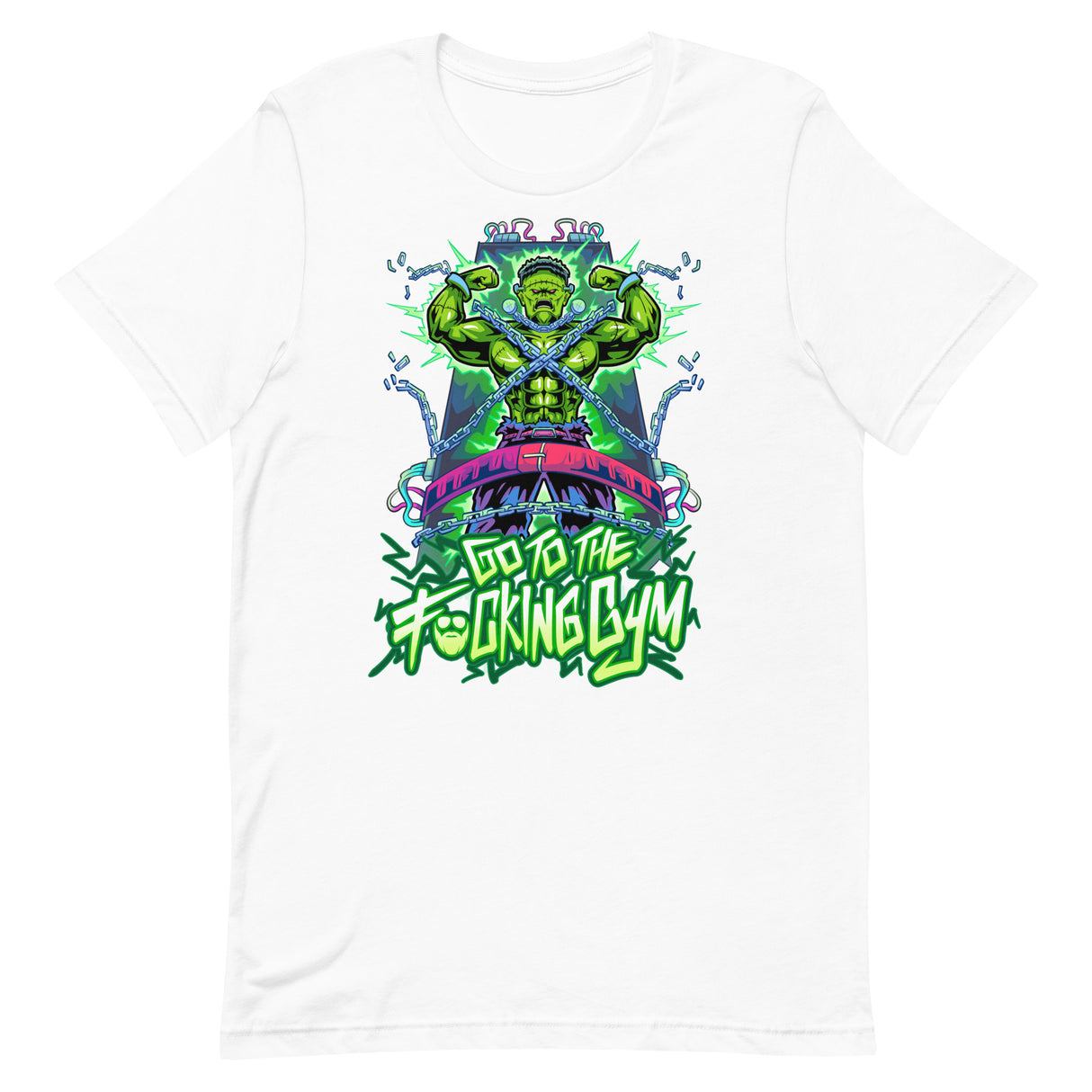 Frankenstein Go To The F*cking Gym T-Shirt