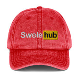 SwoleHub Vintage Cotton Twill Cap
