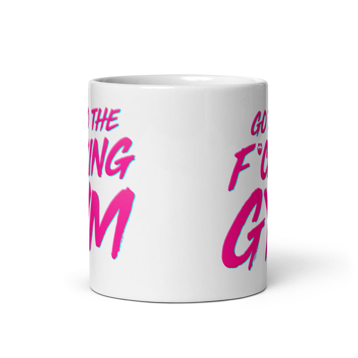 Go To The F*cking Gym Pink Mug