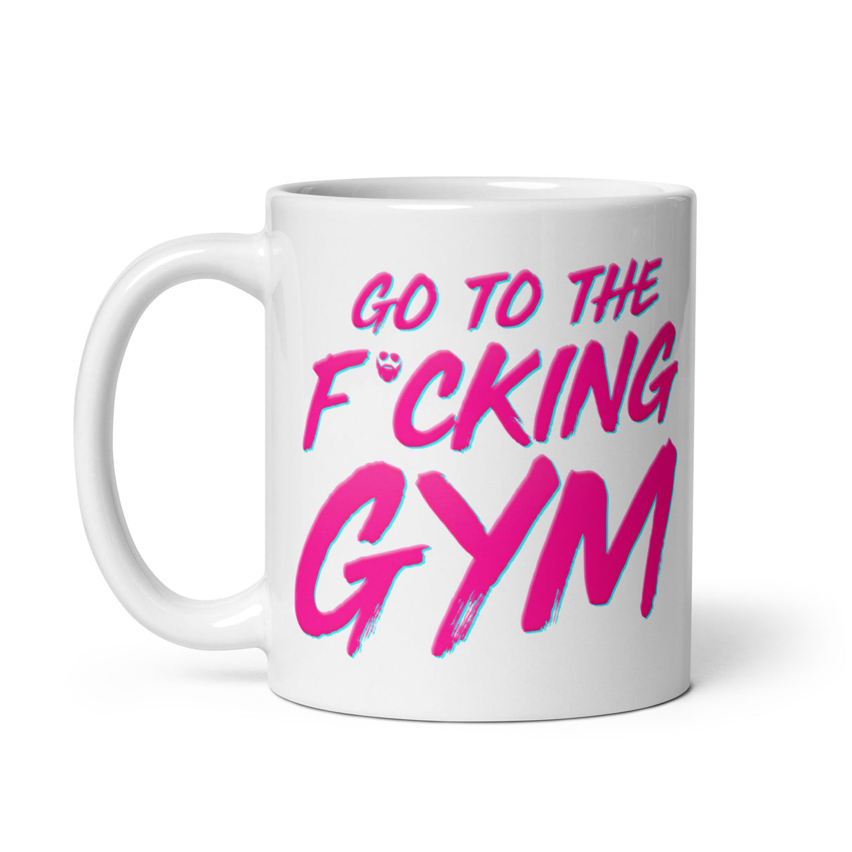 Go To The F*cking Gym Pink Mug