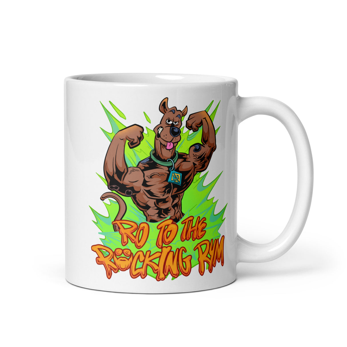 Scooby Go To The F*cking Gym Mug
