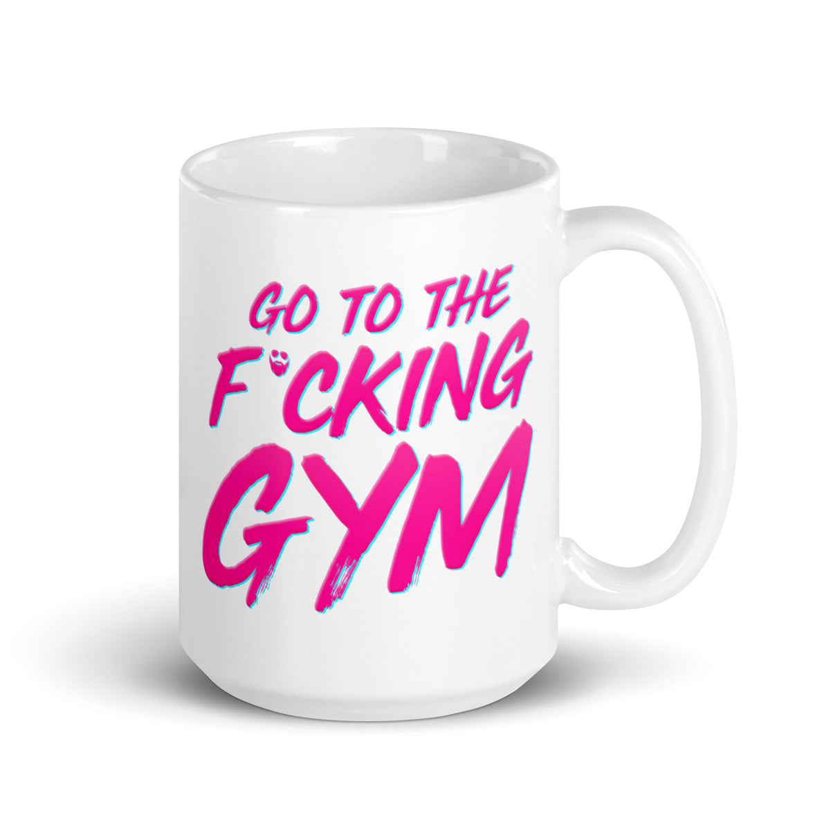 Go To The F*cking Gym Pink Mug