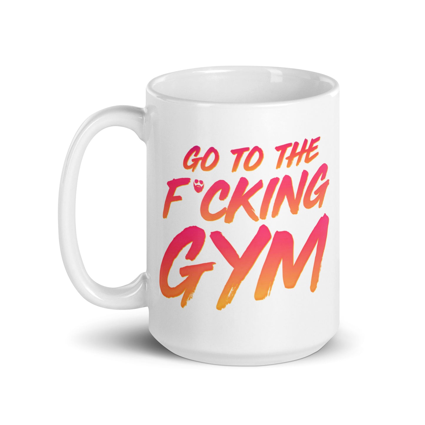 Go To The F*cking Gym Sunset Mug
