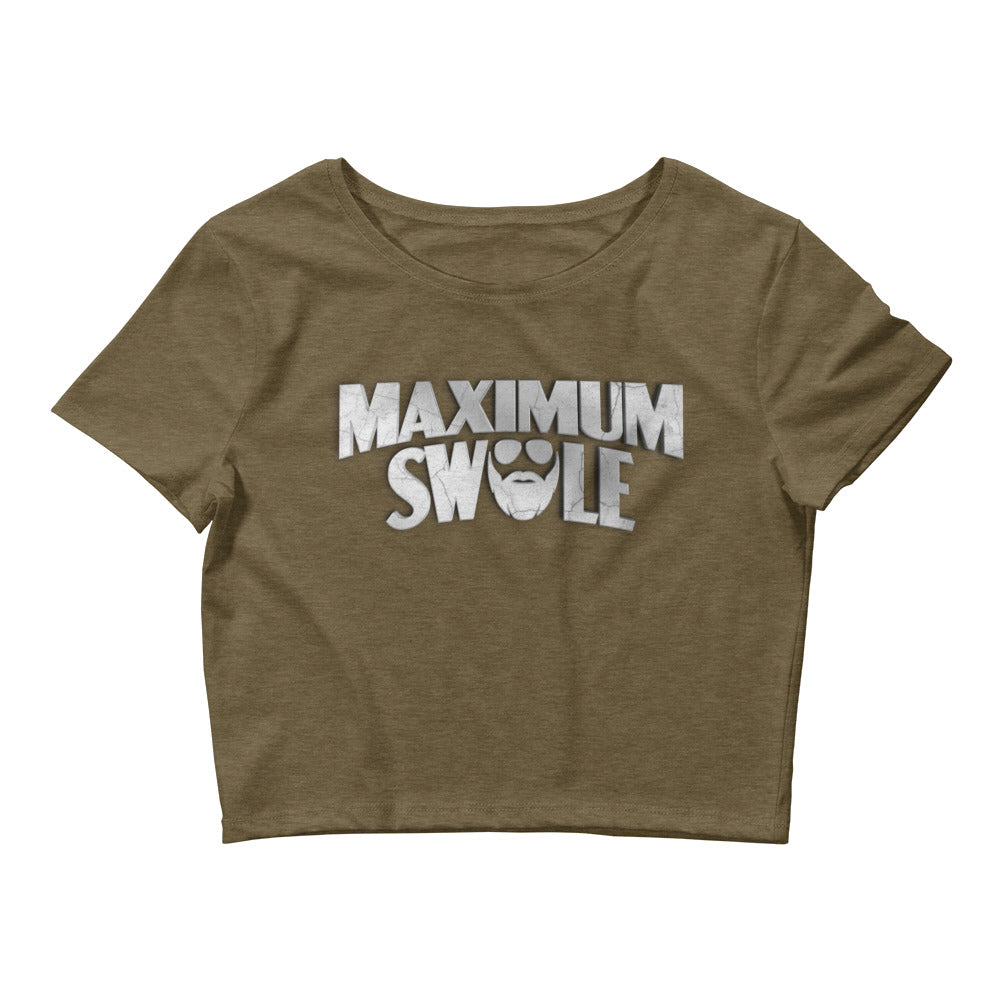 Maximum Swole Women’s Crop Tee