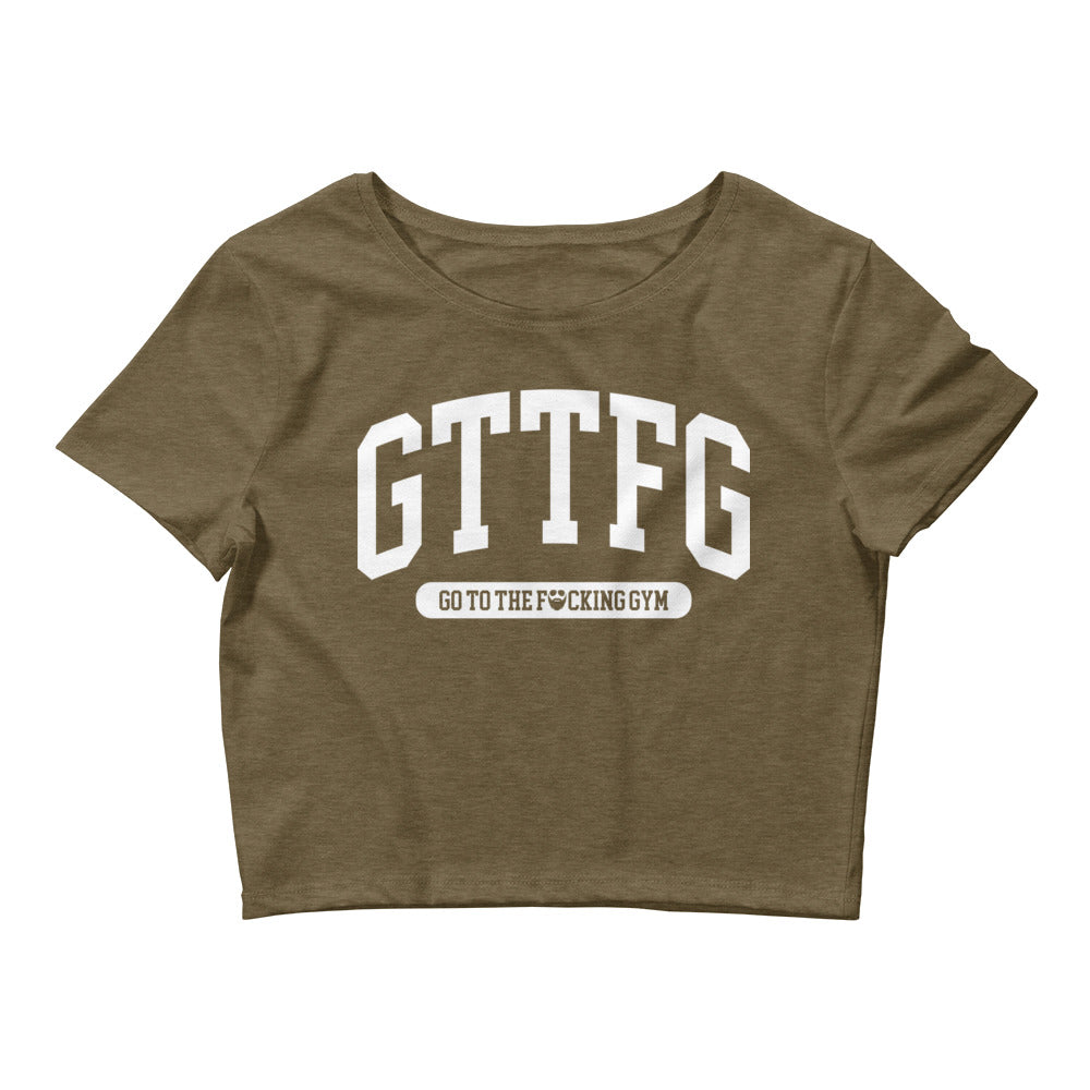 GTTFG College Women’s Crop Tee