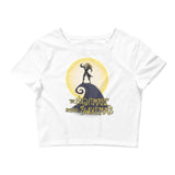 The Nightmare Before Swolemas Fitted Crop Top