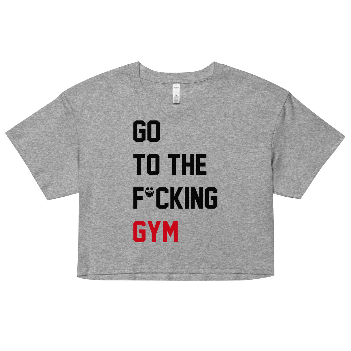 Go To The F*cking Gym (Taylor Swift Style) Loose Crop Top