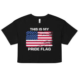 This Is My Pride Flag Loose Crop Top