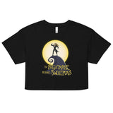 The Nightmare Before Swolemas Loose Crop Top