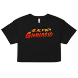 Ve Al Puto Gimnasio Loose Crop Top