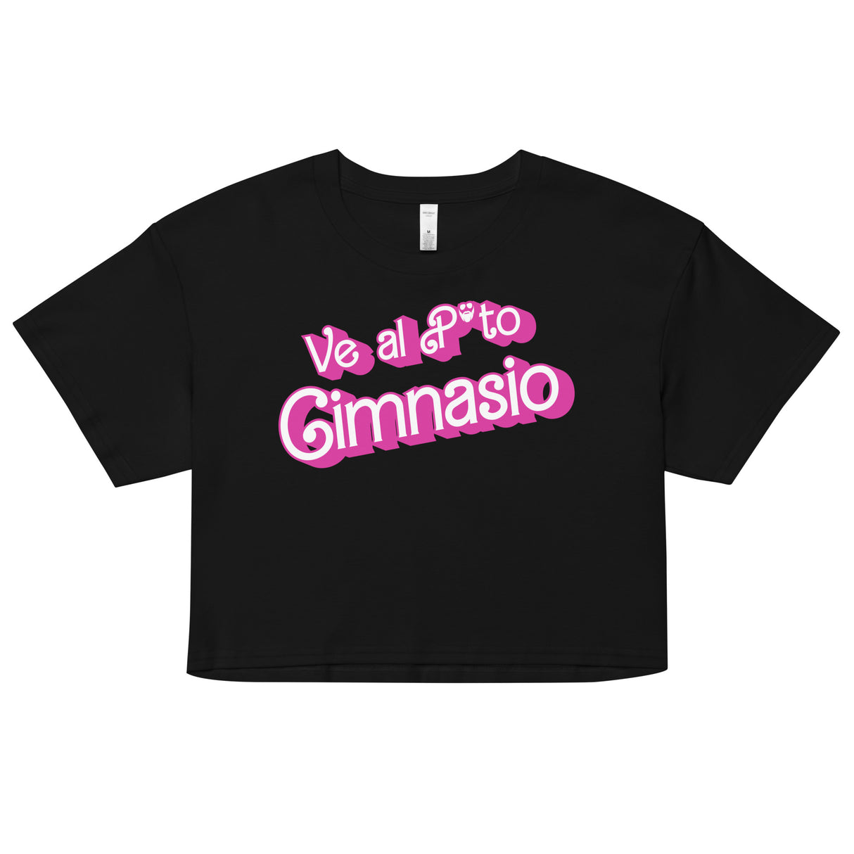 Ve Al Puto Gimnasio (Barbie) Loose Crop Top