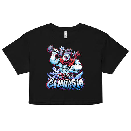 Frosty Ve Al Puto Gimnasio Loose Crop Top