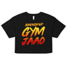 Bhenchod Gym Jaao Loose Crop Top