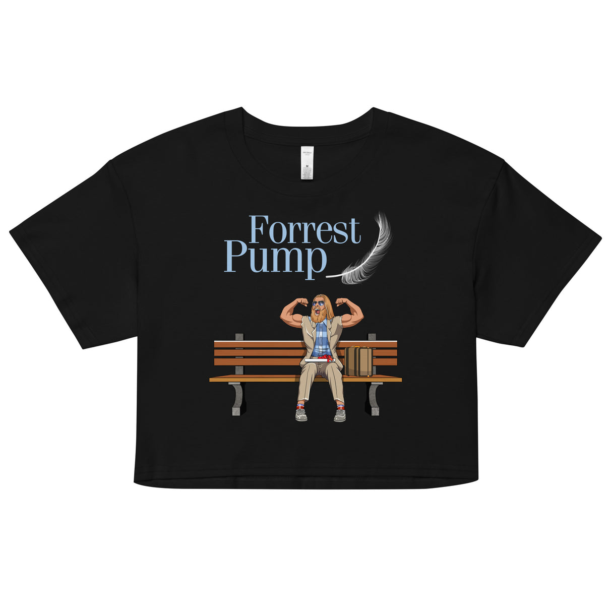 Forrest Pump Loose Crop Top