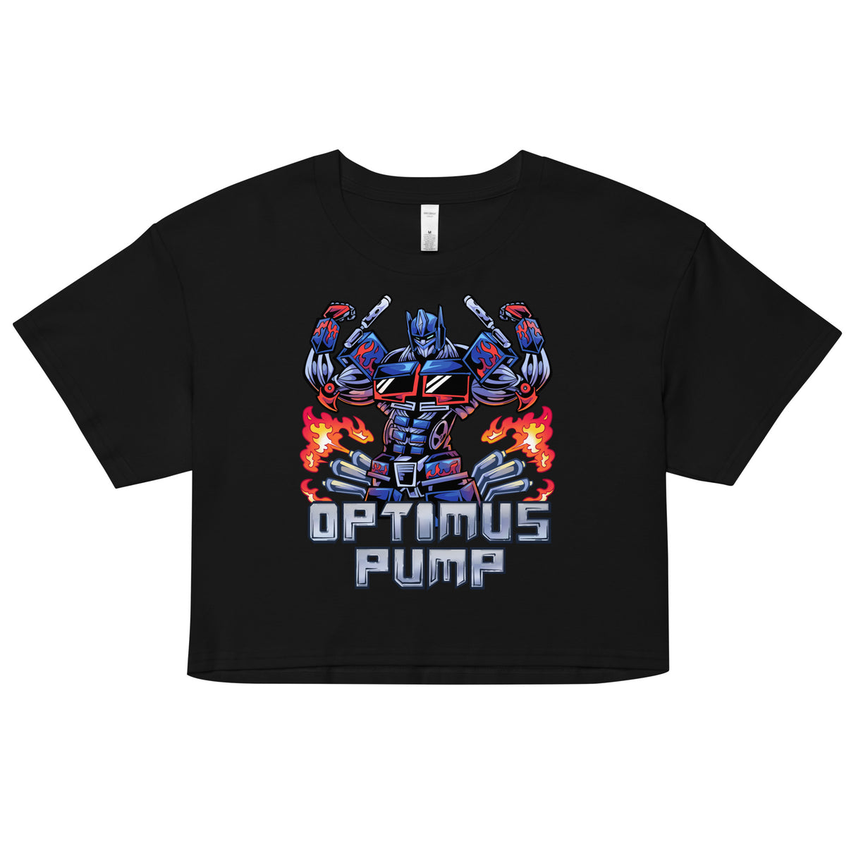 Optimus Pump Loose Crop Top