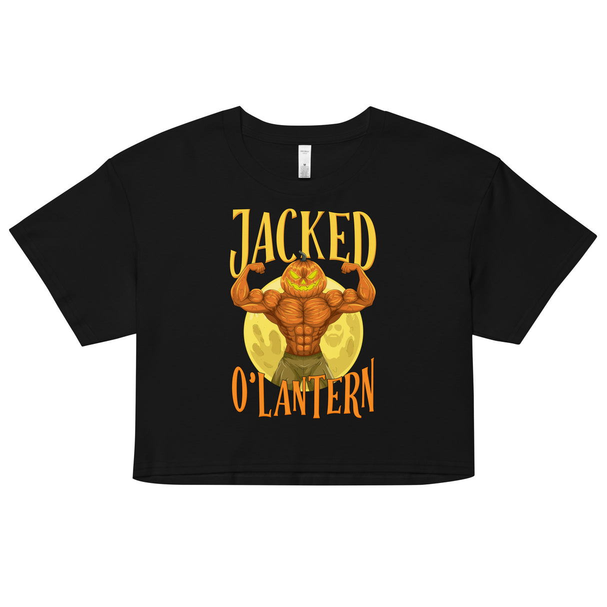 Jacked O'Lantern Women’s Loose Crop Top