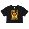 Jacked O'Lantern Women’s Loose Crop Top