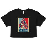 GTTFG Hope Poster Women’s Loose Crop Top