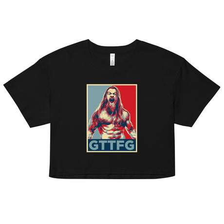 GTTFG Hope Poster Women’s Loose Crop Top