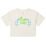 Vegan Tears Loose Crop Top