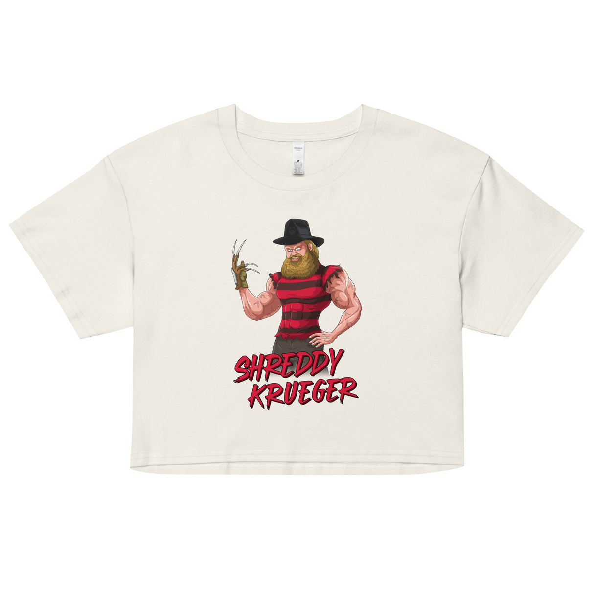 Shreddy Krueger Women’s Loose Crop Top