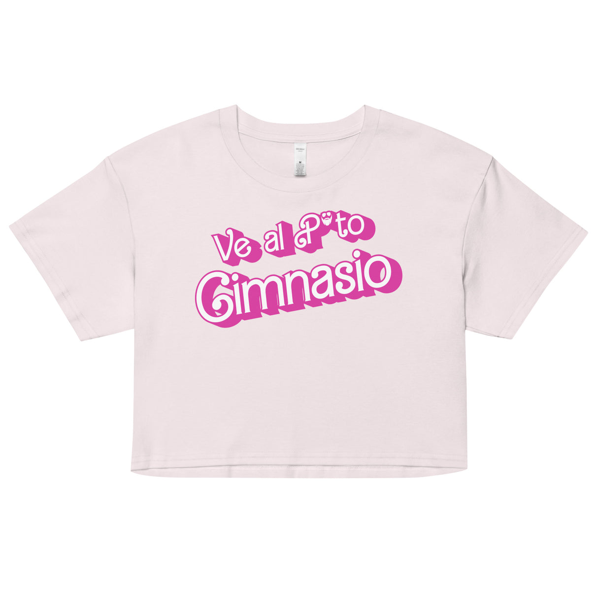 Ve Al Puto Gimnasio (Barbie) Loose Crop Top