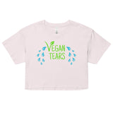 Vegan Tears Loose Crop Top