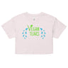 Vegan Tears Loose Crop Top