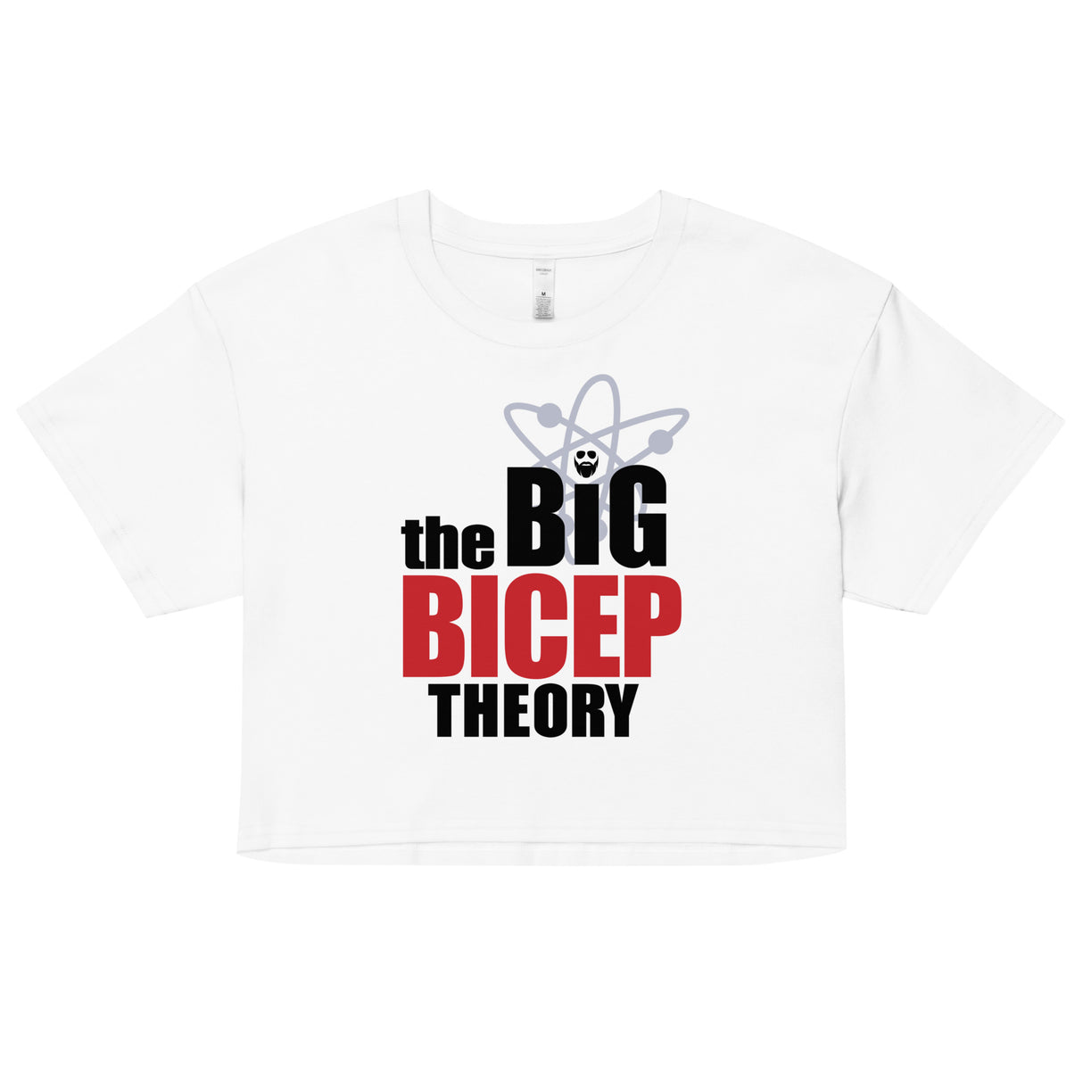 The Big Bicep Theory Loose Crop Top