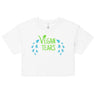 Vegan Tears Loose Crop Top