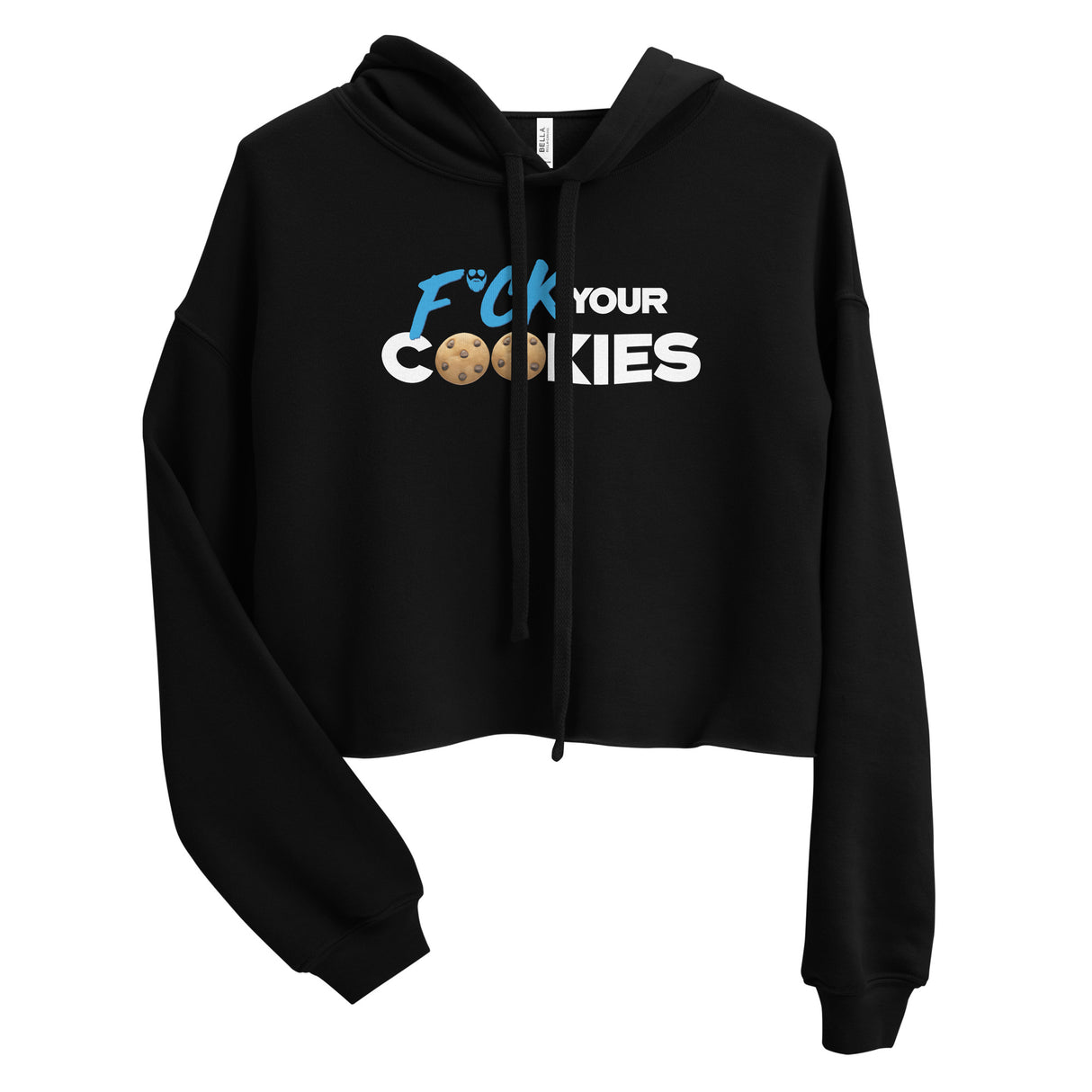 F*ck Your Cookies Crop Hoodie