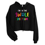 I'm On The Swole Spectrum Crop Hoodie