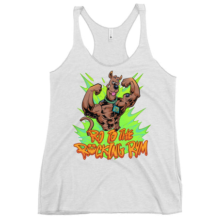 Scooby Go To The F*cking Gym Women's Racerback Tank