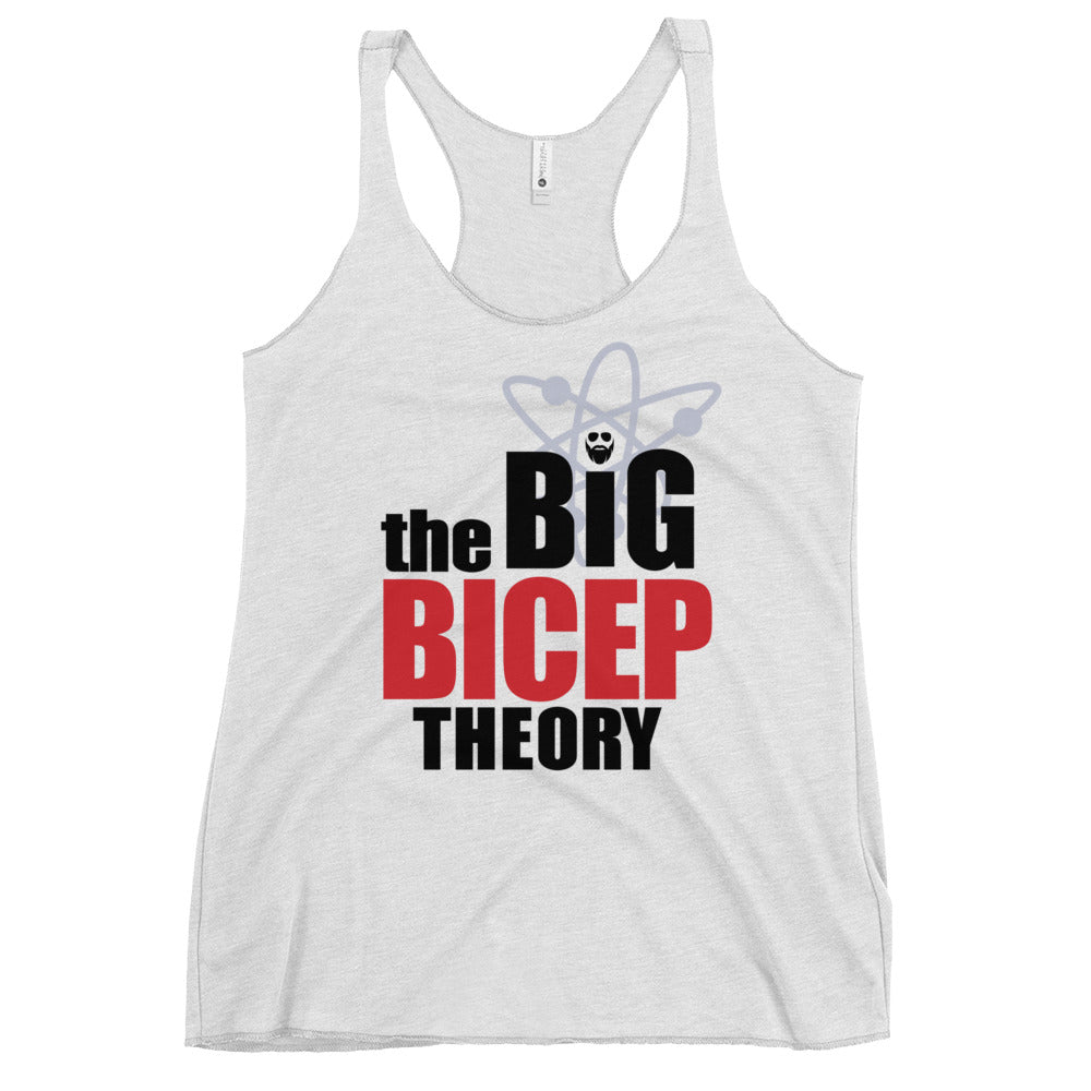 The Big Bicep Theory Women's Racerback Tank