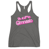 Ve Al Puto Gimnasio (Barbie) Women's Racerback Tank