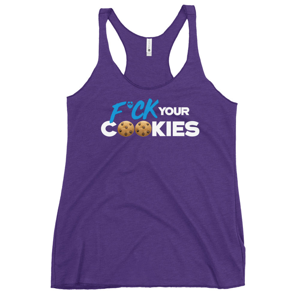 F*ck Your Cookies Women's Racerback Tank